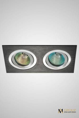 Встраиваемый светильник AM Group Am12 AM125 BK-CH