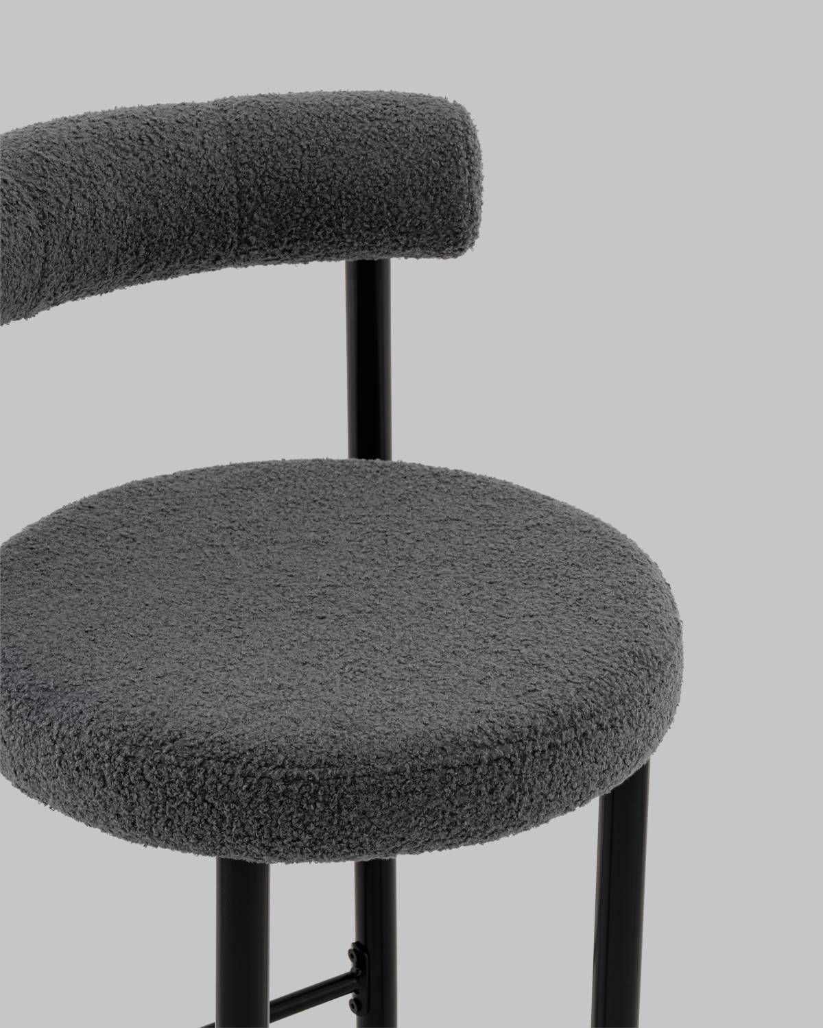 Полубарный стул Stool Group vd-plb-floreo-fl-grey