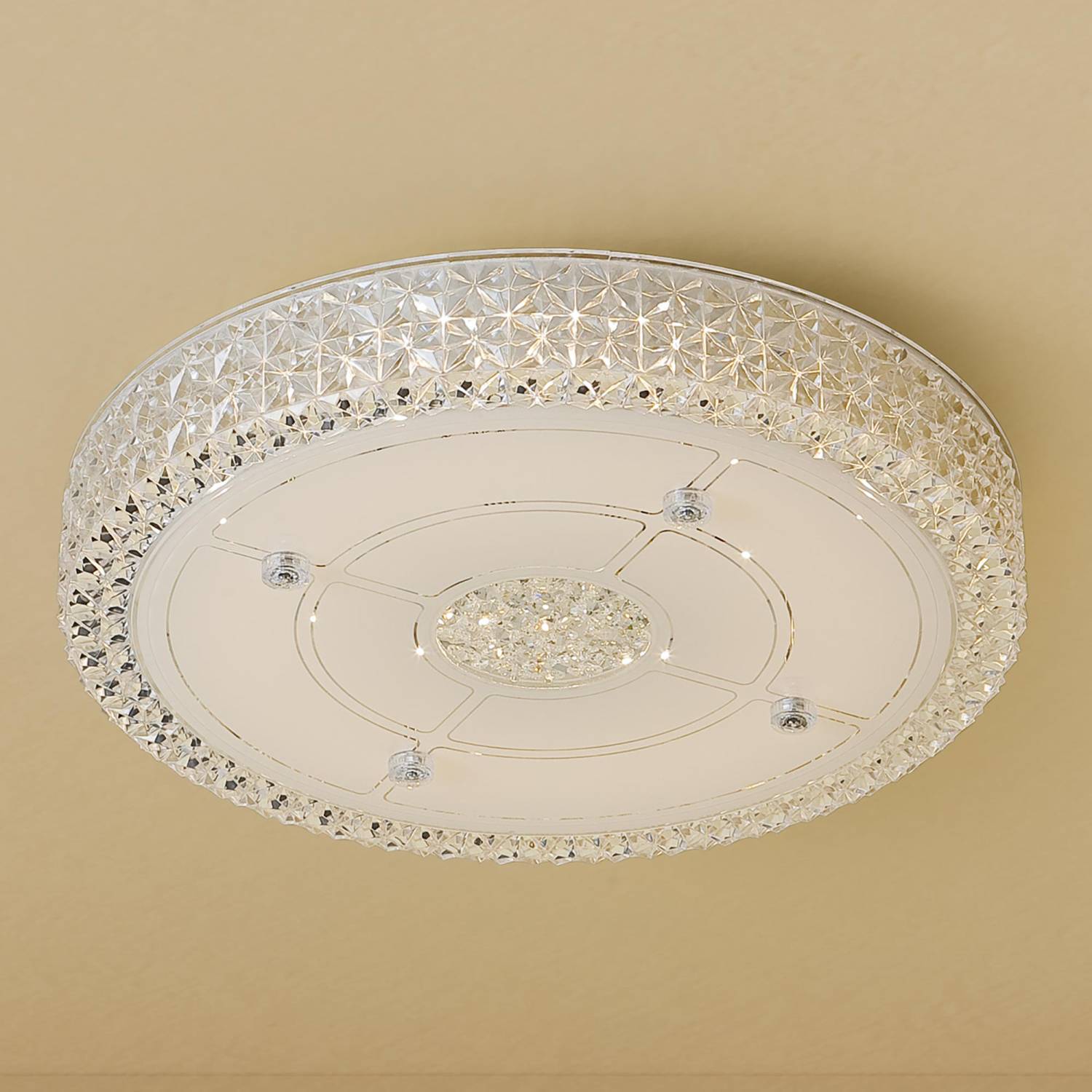 Потолочный светодиодный светильник Citilux Кристалино CL705121