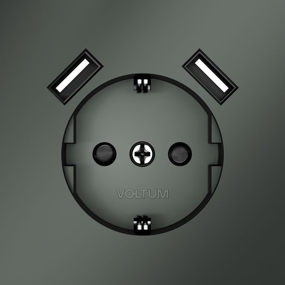 Розетка Voltum S70 VLS040406
