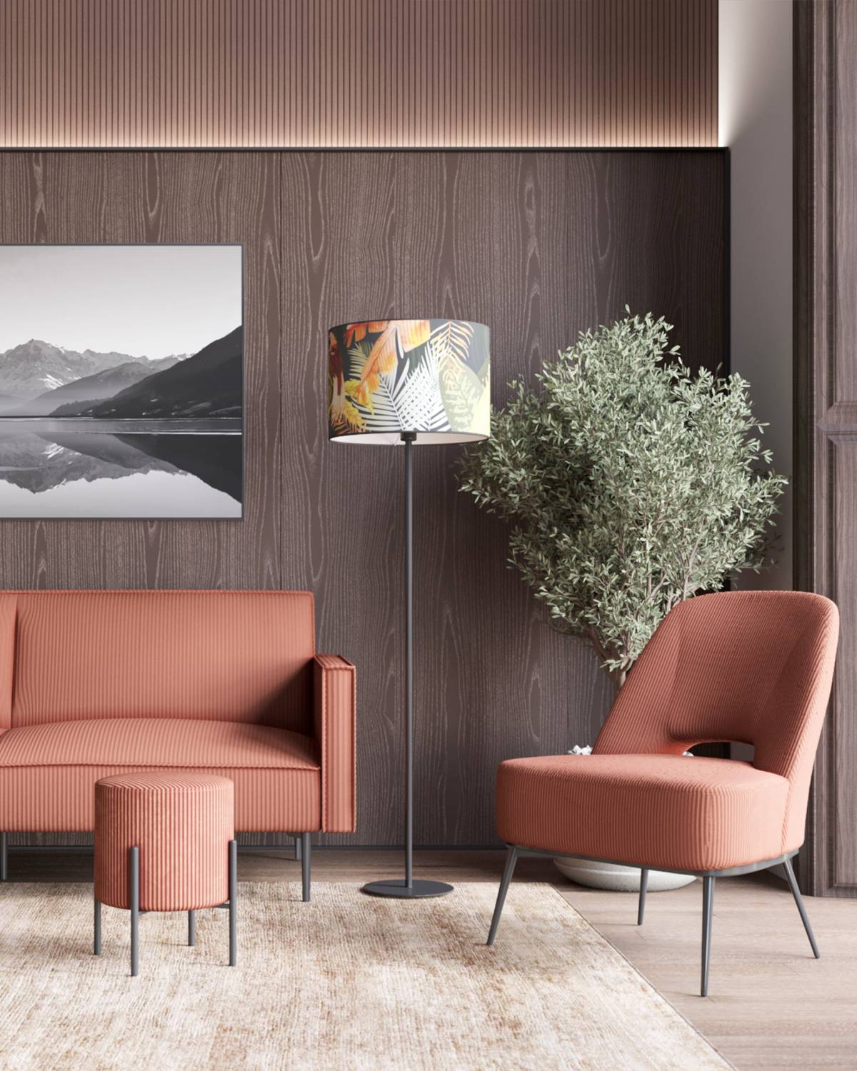 Кресло Stool Group Бостон vd-boston-cl-coral