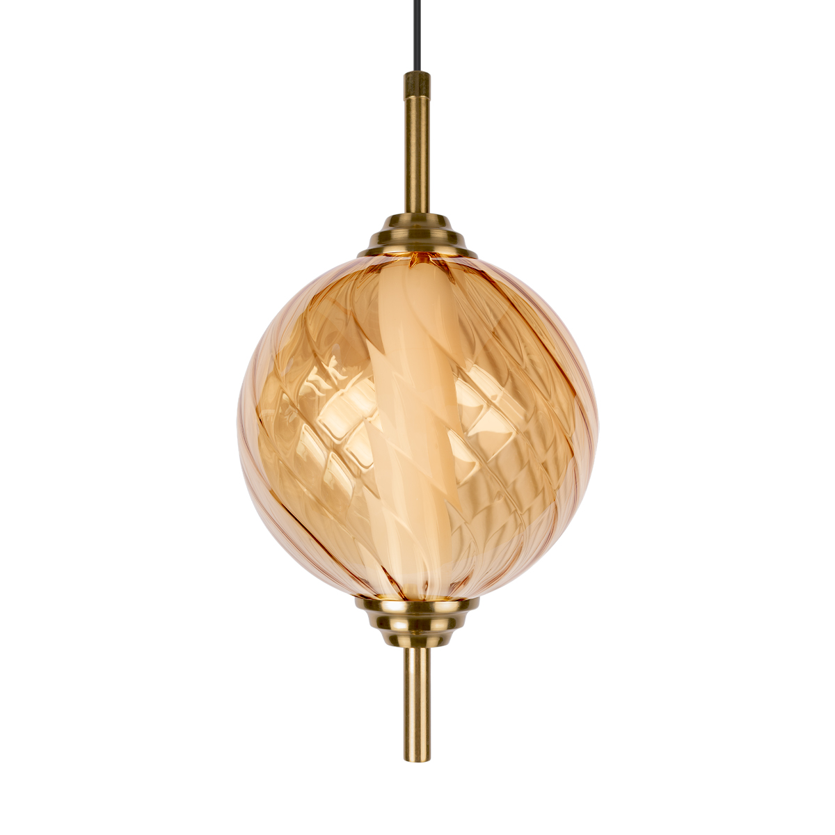 Светильник подвесной Loft It Helix 10421/B Amber