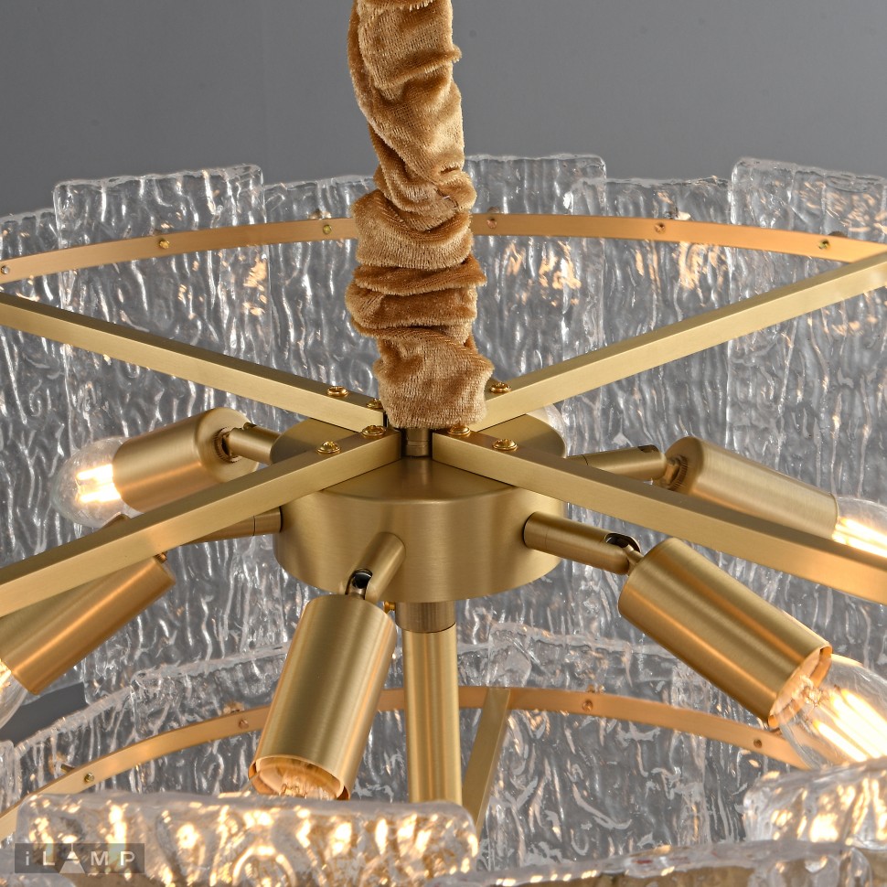 Подвесная люстра iLamp Manhattan P6315-D800 BR