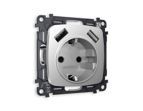 Розетка Ambrella Volt OMEGA MO409010