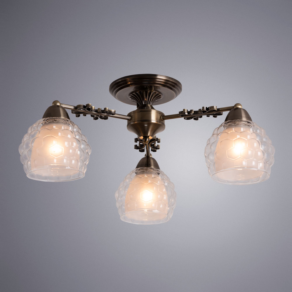 Потолочная люстра Arte Lamp Malina A7695PL-3AB Потолочная люстра Arte Lamp Malina A7695PL-3AB