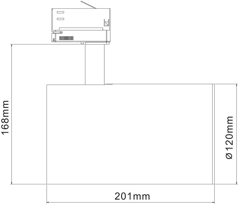 Трековый светильник Deko-Light Luna 707021