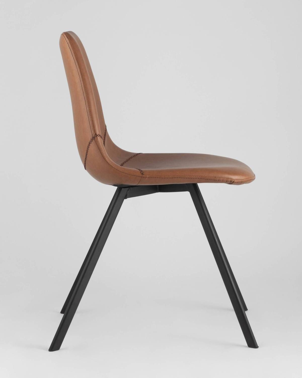 Обеденный стул Stool Group Саксон SAXON PU BROWN