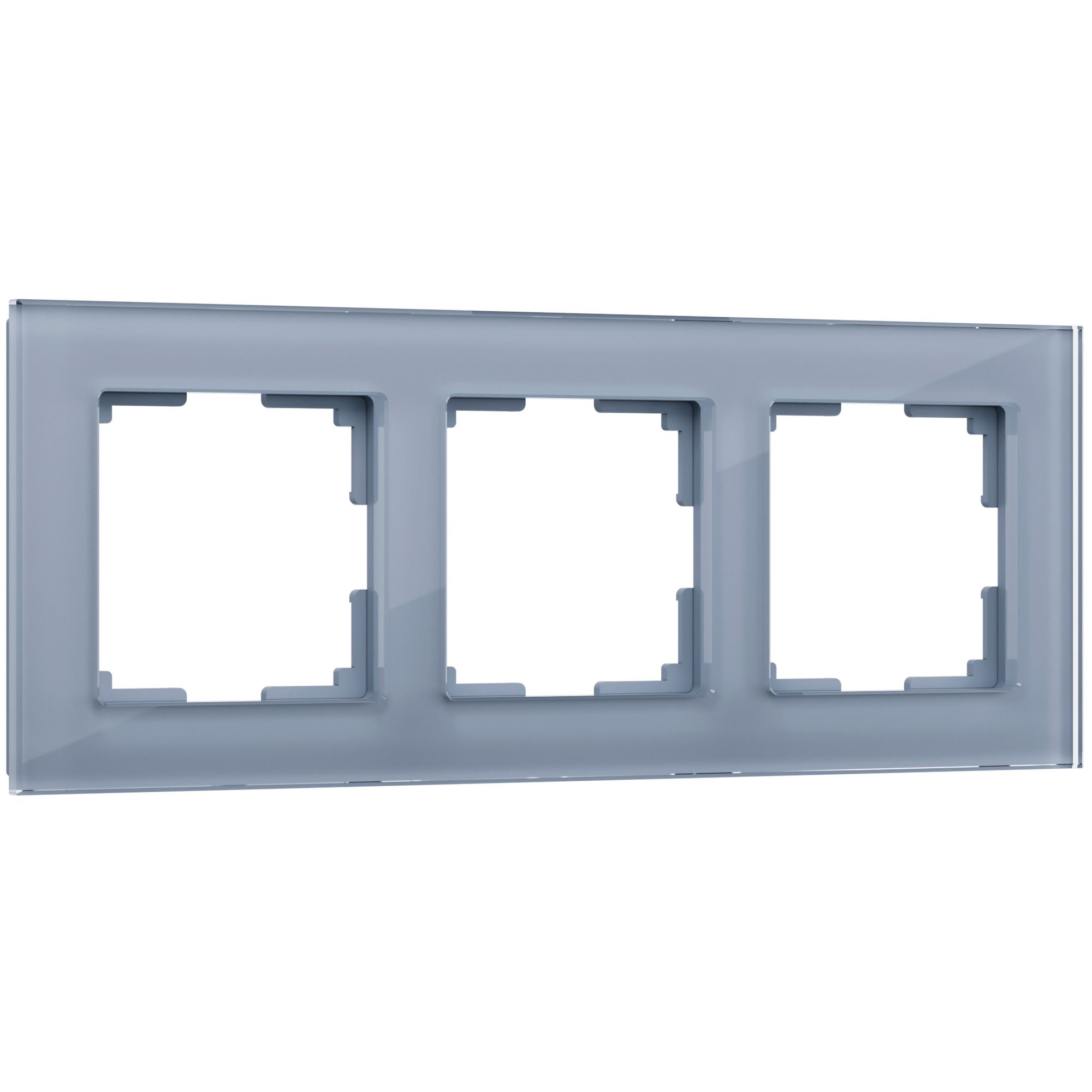 Рамка Werkel W0031115/ Рамка на 3 поста Favorit (серый,стекло) Рамка Werkel W0031115/ Рамка на 3 поста Favorit (серый,стекло)