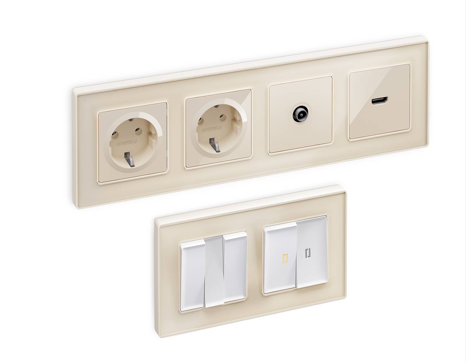 Рамка Ambrella Volt Arctic AF580301