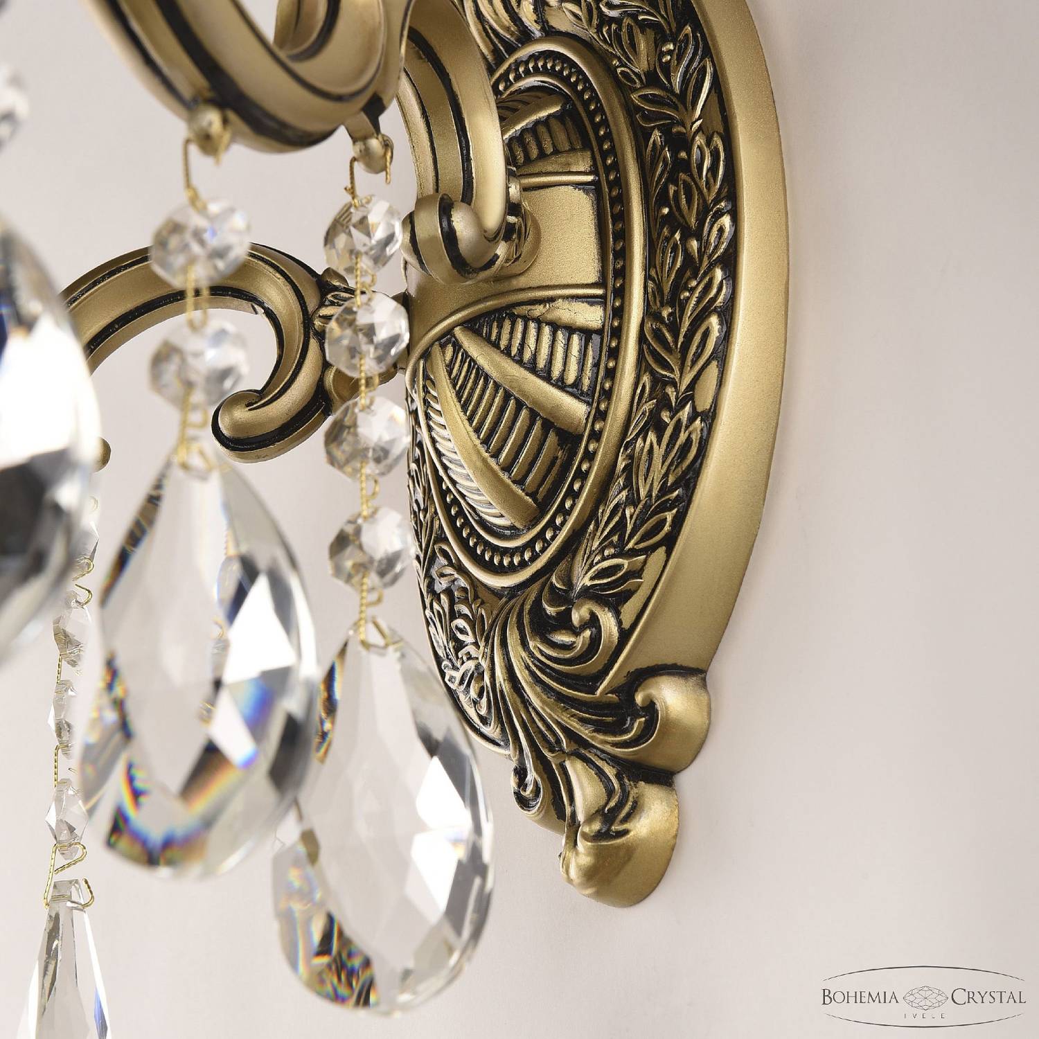 Настенное бра Bohemia AL7801 AL7801B10/2/175 A AGB P Amber/M-1H