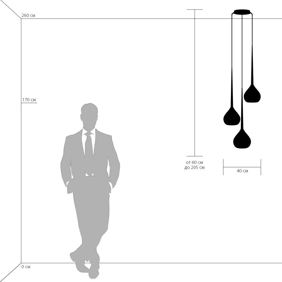 Светильник подвесной Lightstar Forma 808230