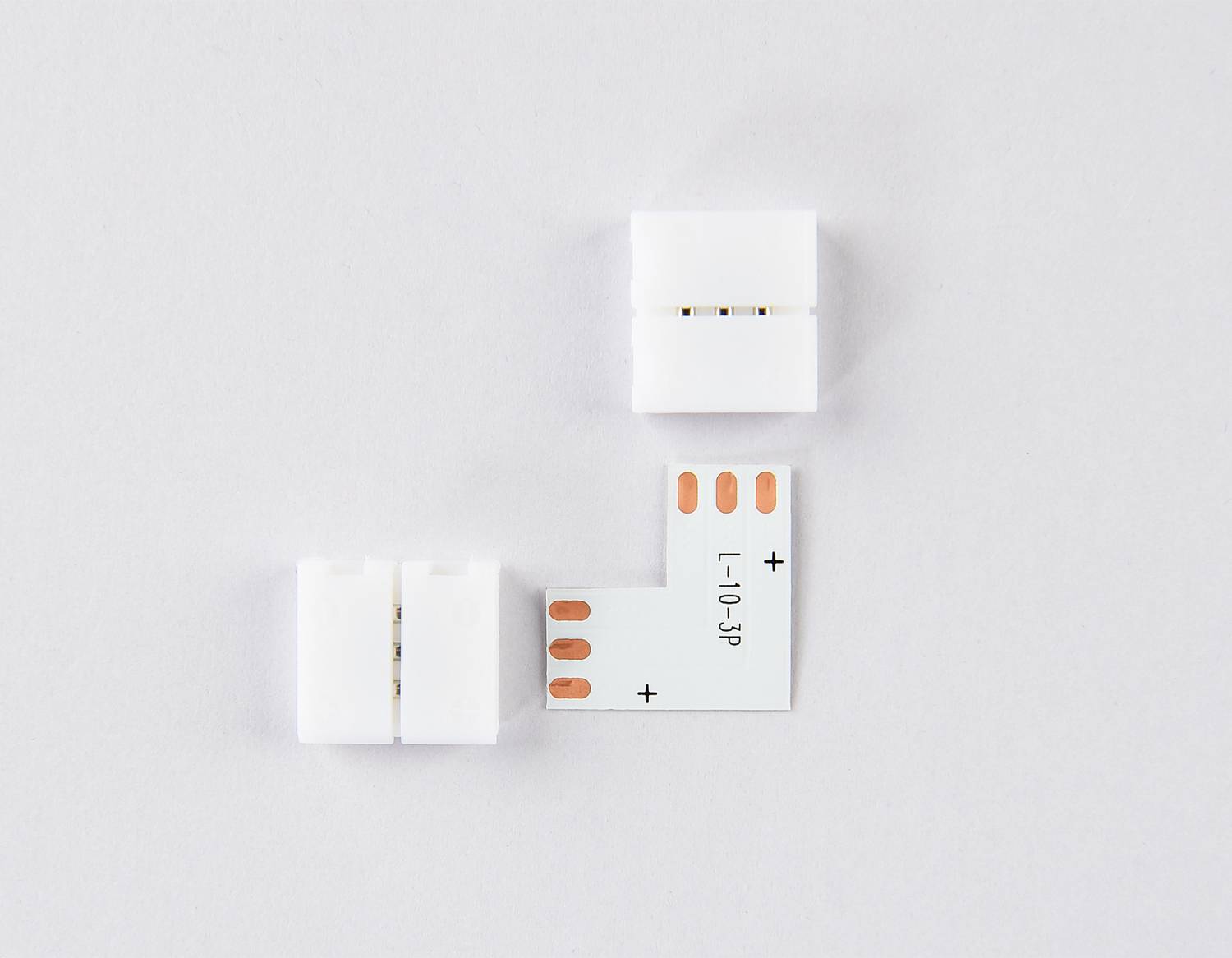 Соединитель угловой L 5050 12/24V (3 конт.) (10шт) Ambrella LED Strip GS6651