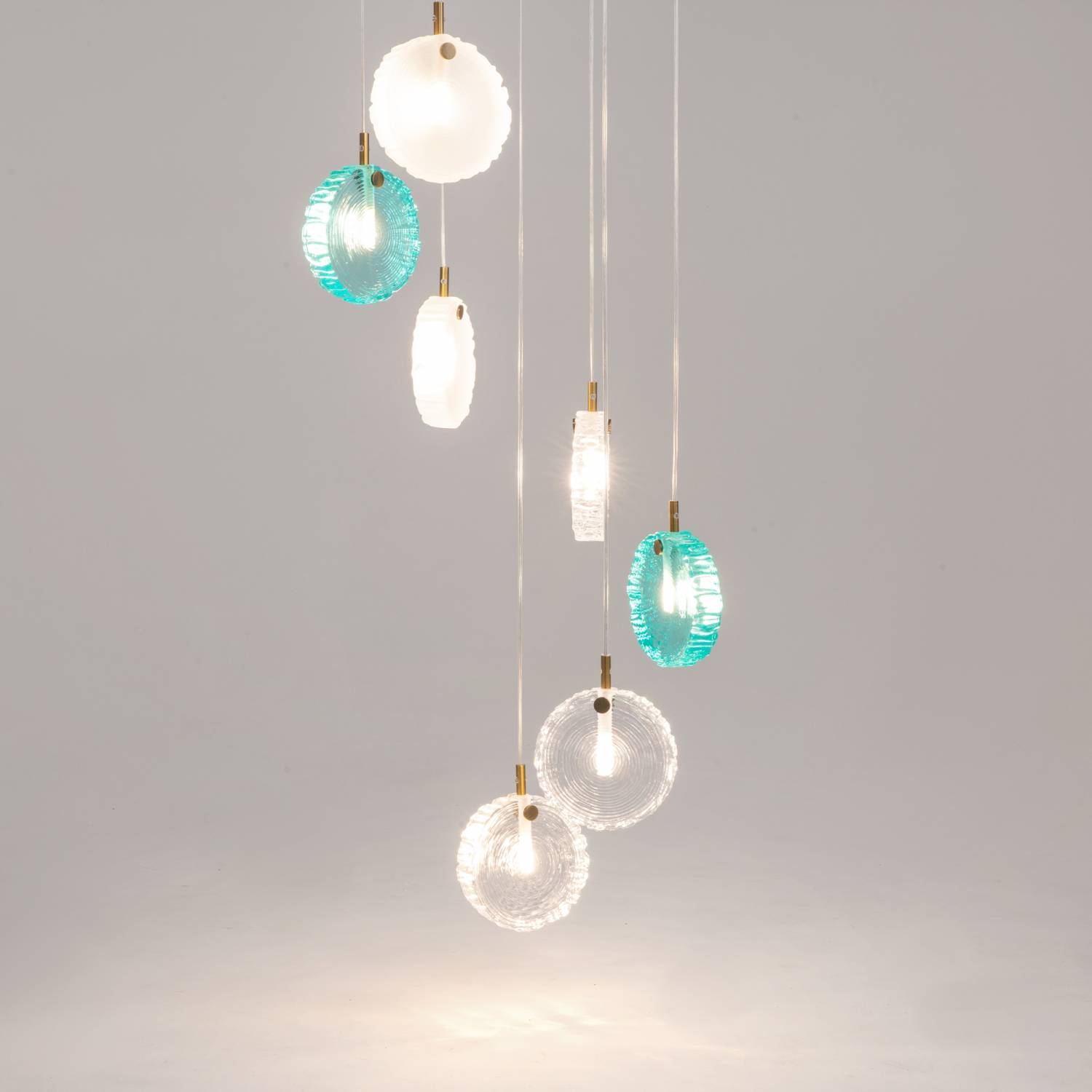 Светильник подвесной Maytoni Frozen MOD254PL-07BS