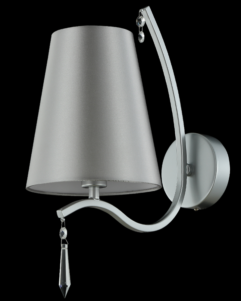 Настенное бра Crystal Lux Renata RENATA AP1 SILVER