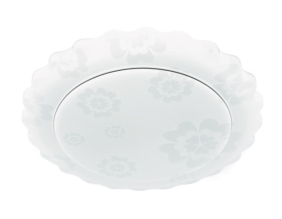 Потолочный светодиодный светильник Ambrella Orbital Design F140 WH 96W D500