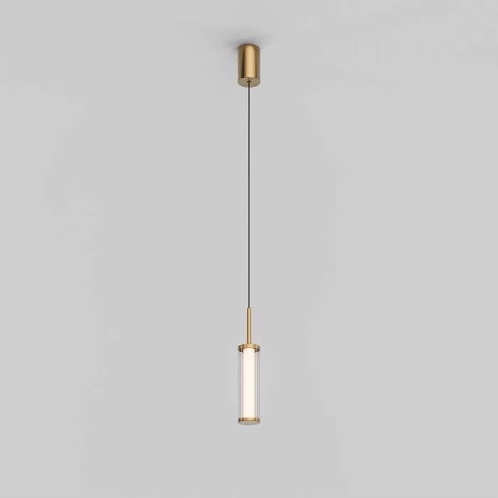 Светильник подвесной Eurosvet Stark 50386/1 LED латунь