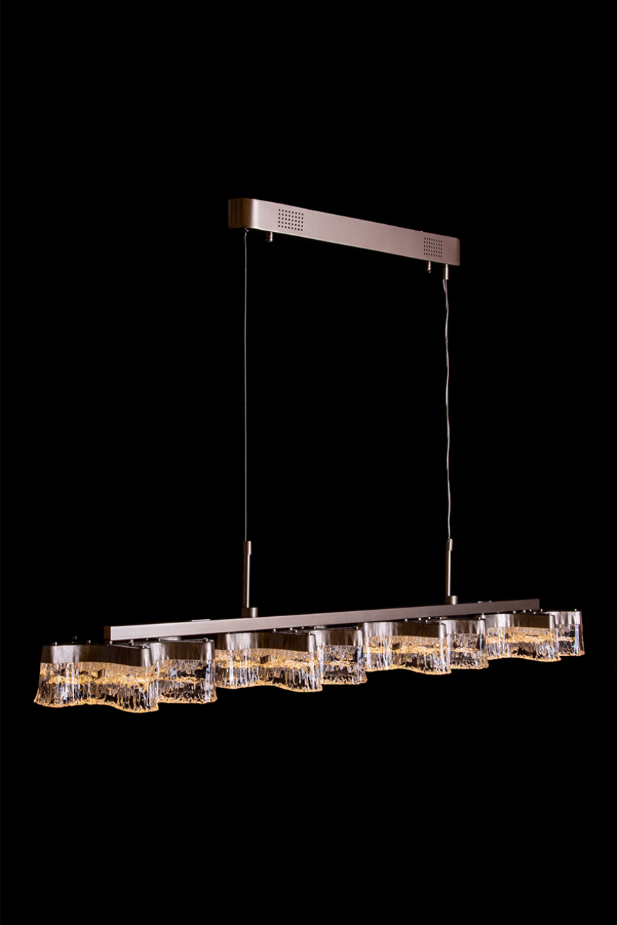 Светильник подвесной LEON Recif LE7724/1220L Grey