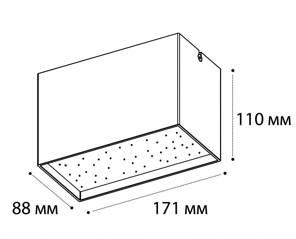 Накладной светильник Italline Arisa DL 3029 white 3000K