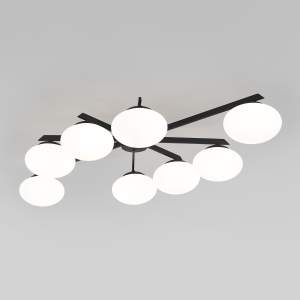 Потолочная люстра Eurosvet Opaline 70220/8 черный Smart
