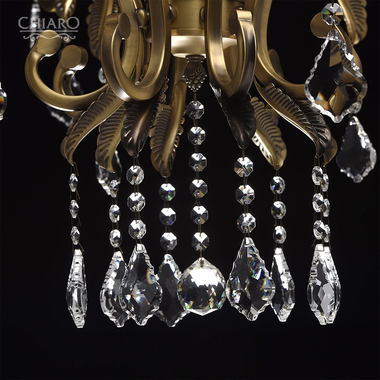 Люстра многоярусная София 355010612 Chiaro