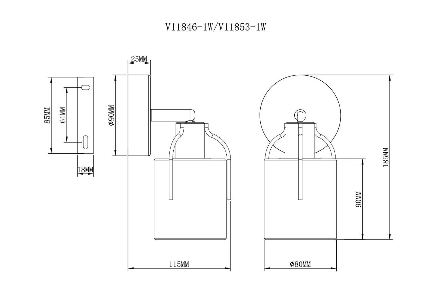 Светильник спот Moderli Inari V11853-1W