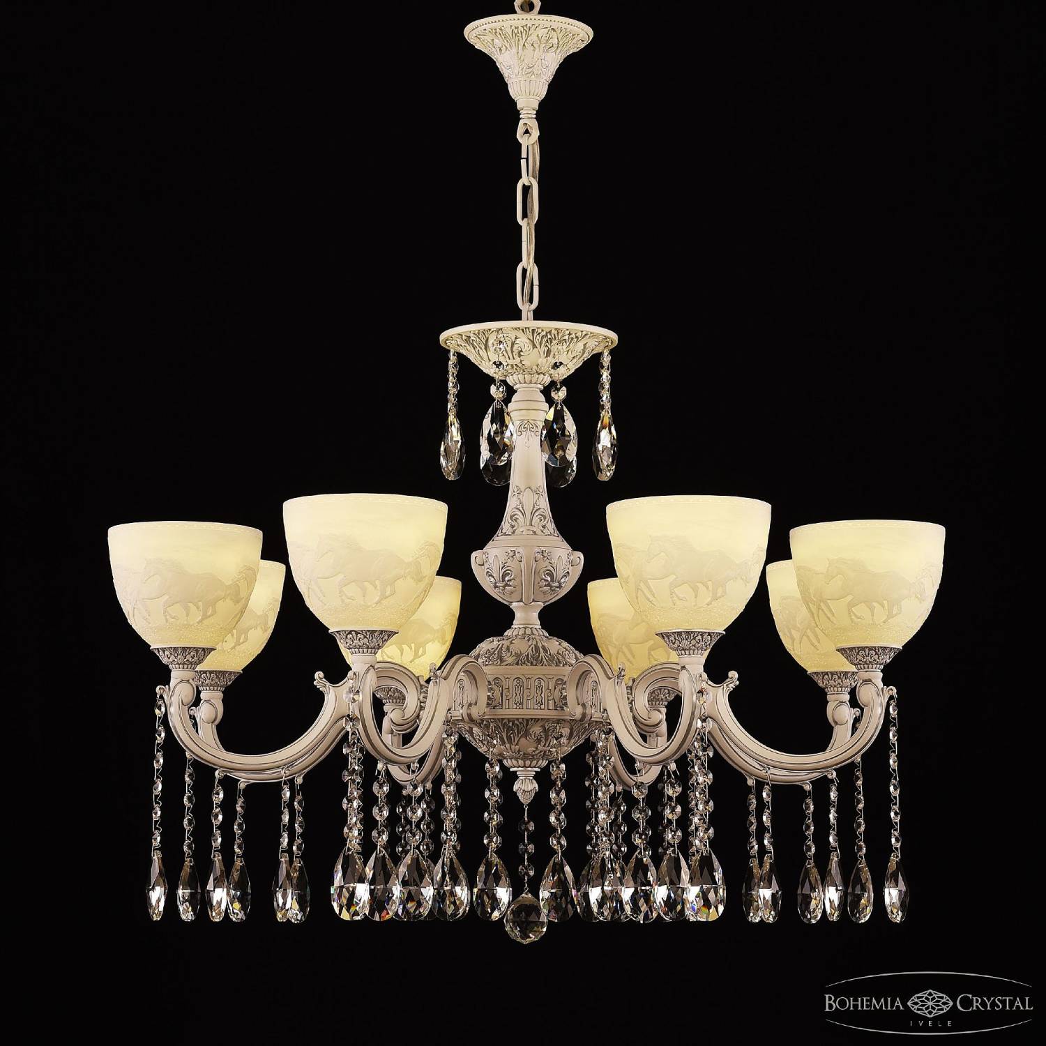 Подвесная люстра Bohemia AL7801 AL78101/8/250 A WMN P1 U Horse