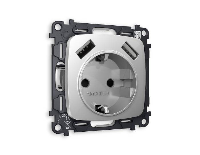 Розетка Ambrella Volt OMEGA MO409010