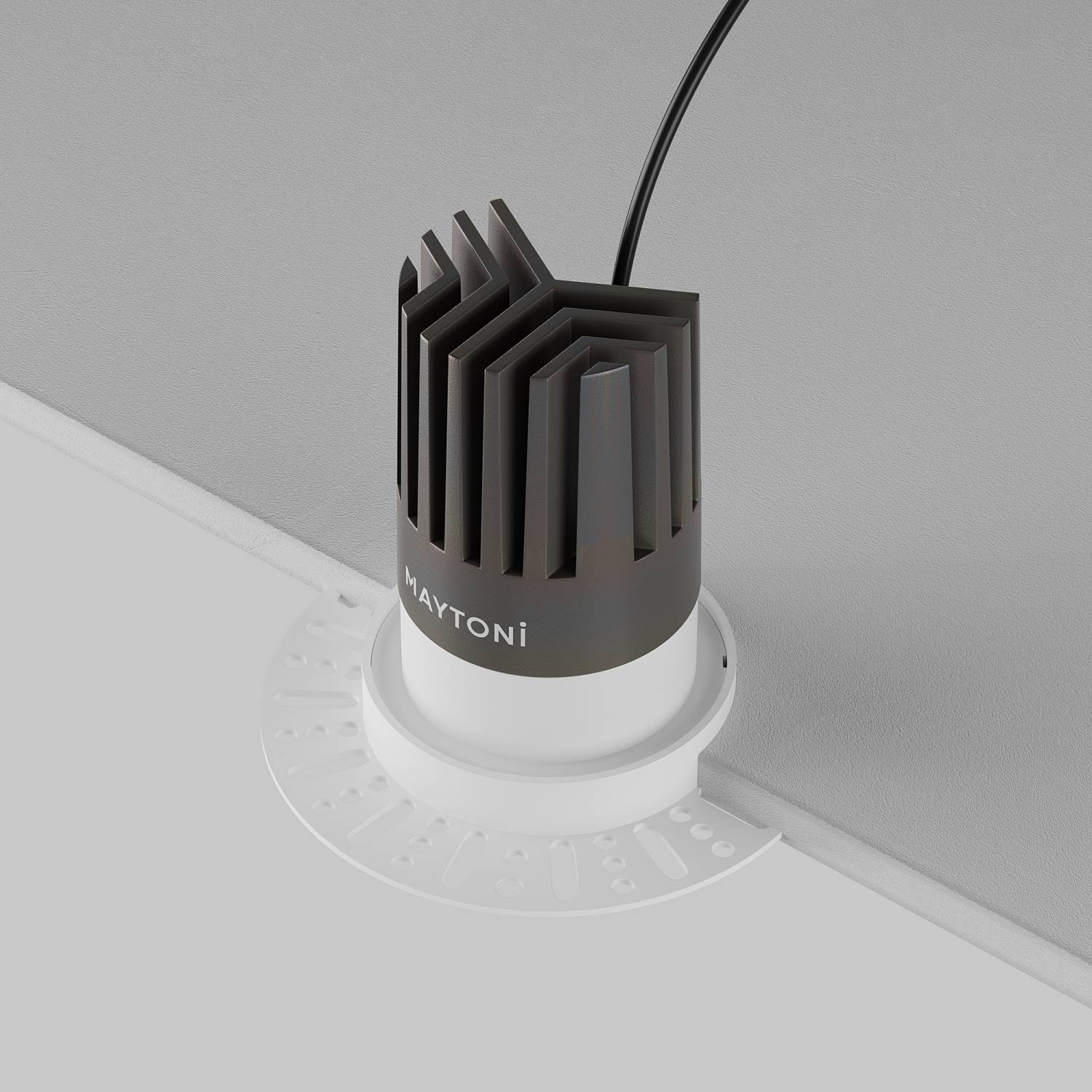 Встраиваемый светильник Maytoni Dip DL121-15W-3K-TRS-W