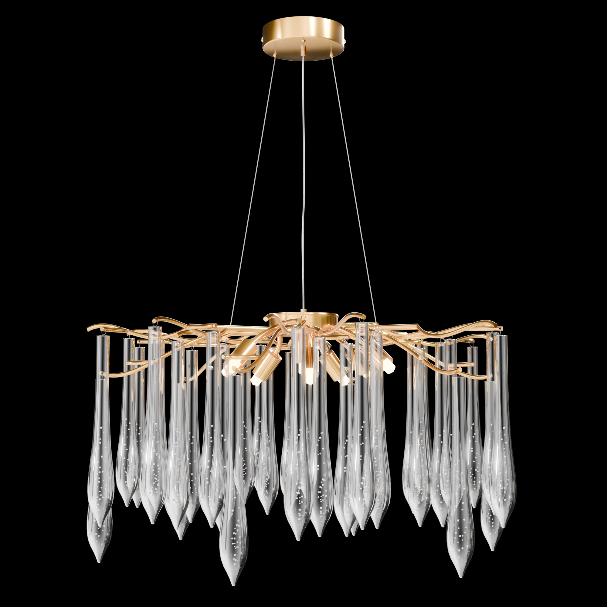 Подвесная люстра LIGHTERA Dewdrop LE302L-8G