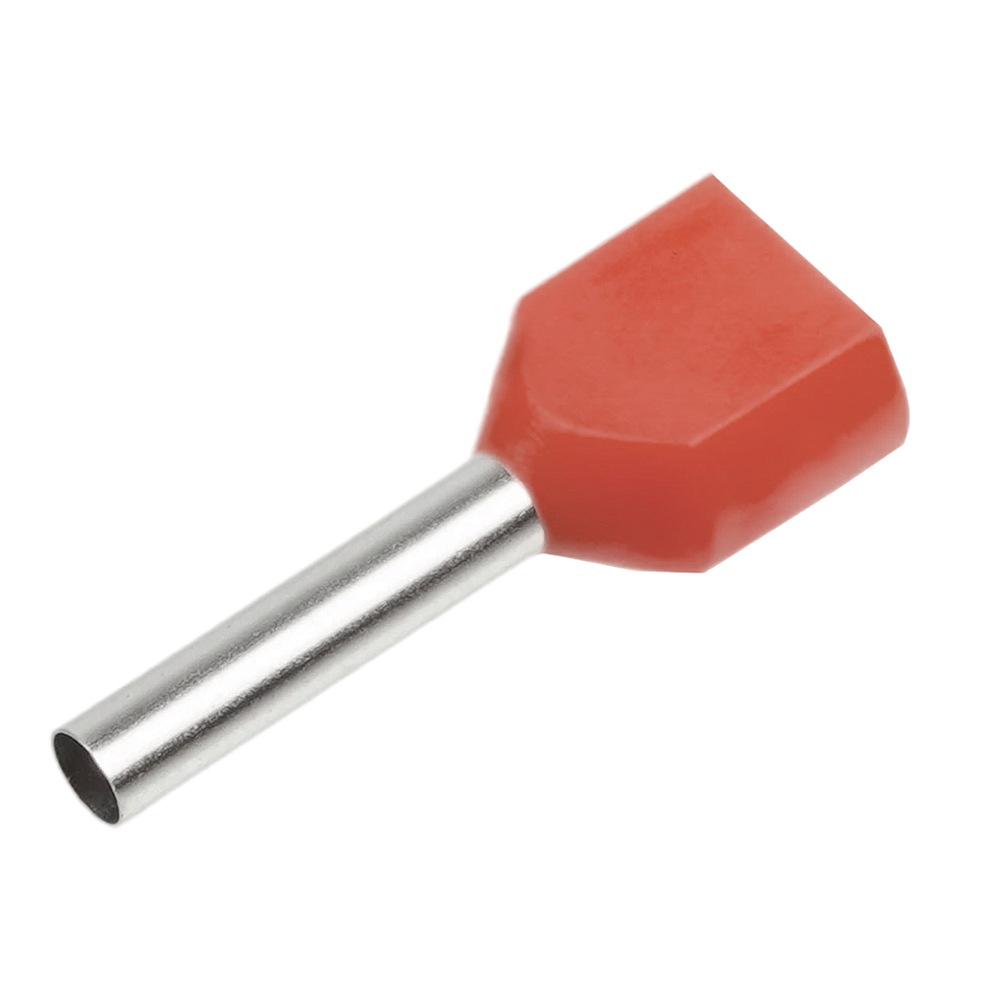 Наконечник Штыревой Втулочный Изолированный Stekker LD406-1010 50386