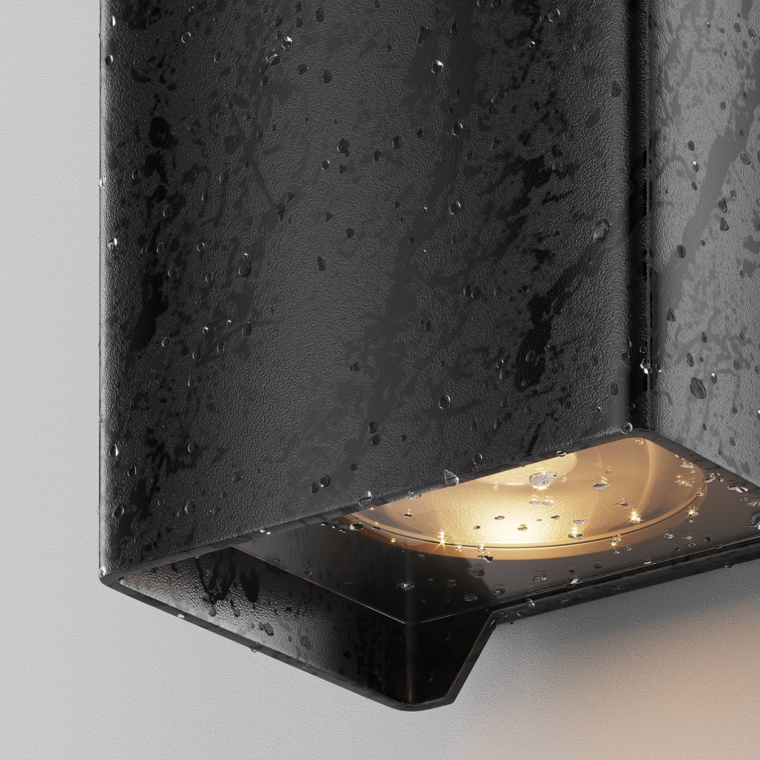 Уличный настенный светильник Maytoni Shell O570WL-L10B3K