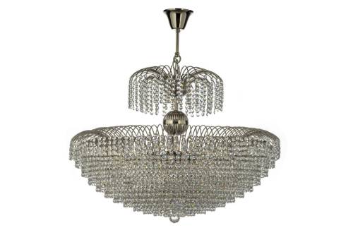 Подвесная хрустальная люстра Salentino Arti Lampadari Salentino E 1.5.80.100 N