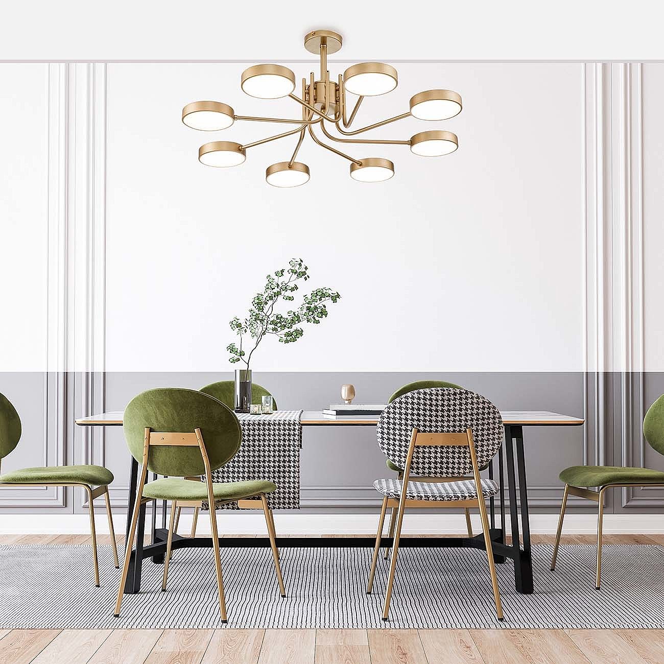 Потолочная люстра Escada Skylar 10258/8LED