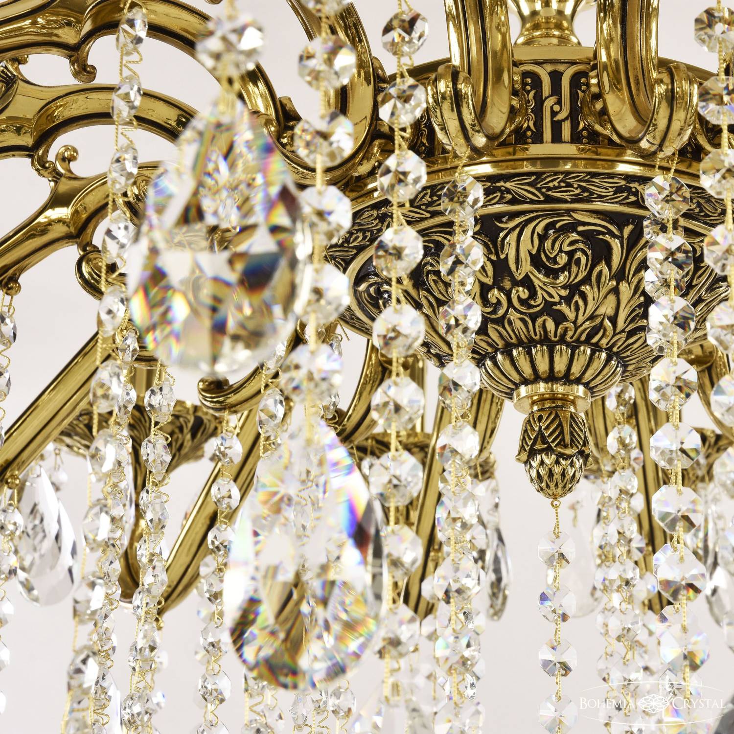 Подвесная хрустальная люстра 7202 Bohemia 72102/16/300 B GB