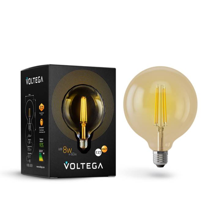 Ретро лампа Voltega LOFT LED 6838 Ретро лампа Voltega LOFT LED 6838