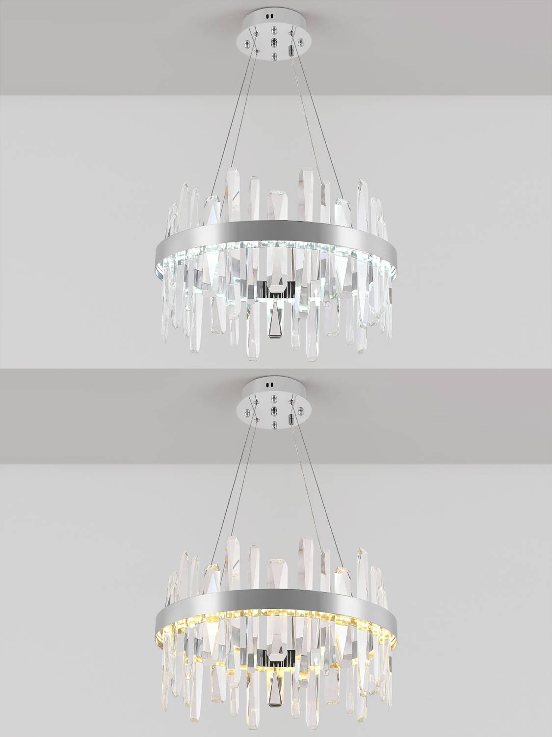 Подвесная люстра Natali Kovaltseva Smart Нимбы LED LAMPS 81255