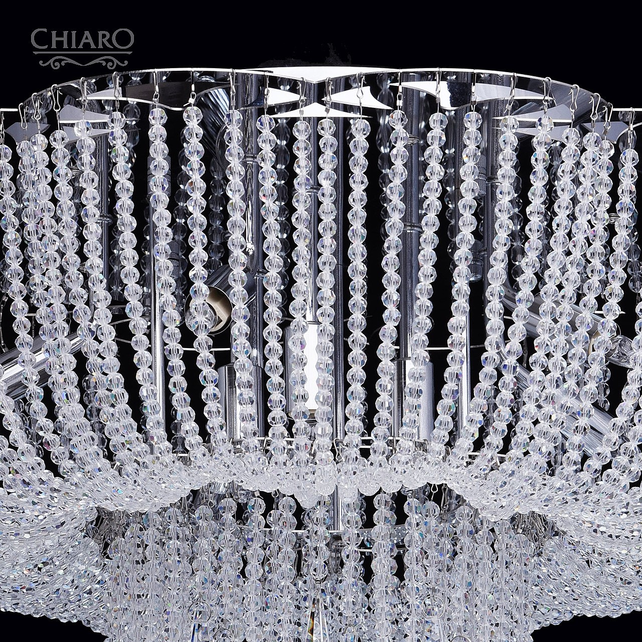 Потолочная хрустальная люстра Chiaro Сюзанна 458011608
