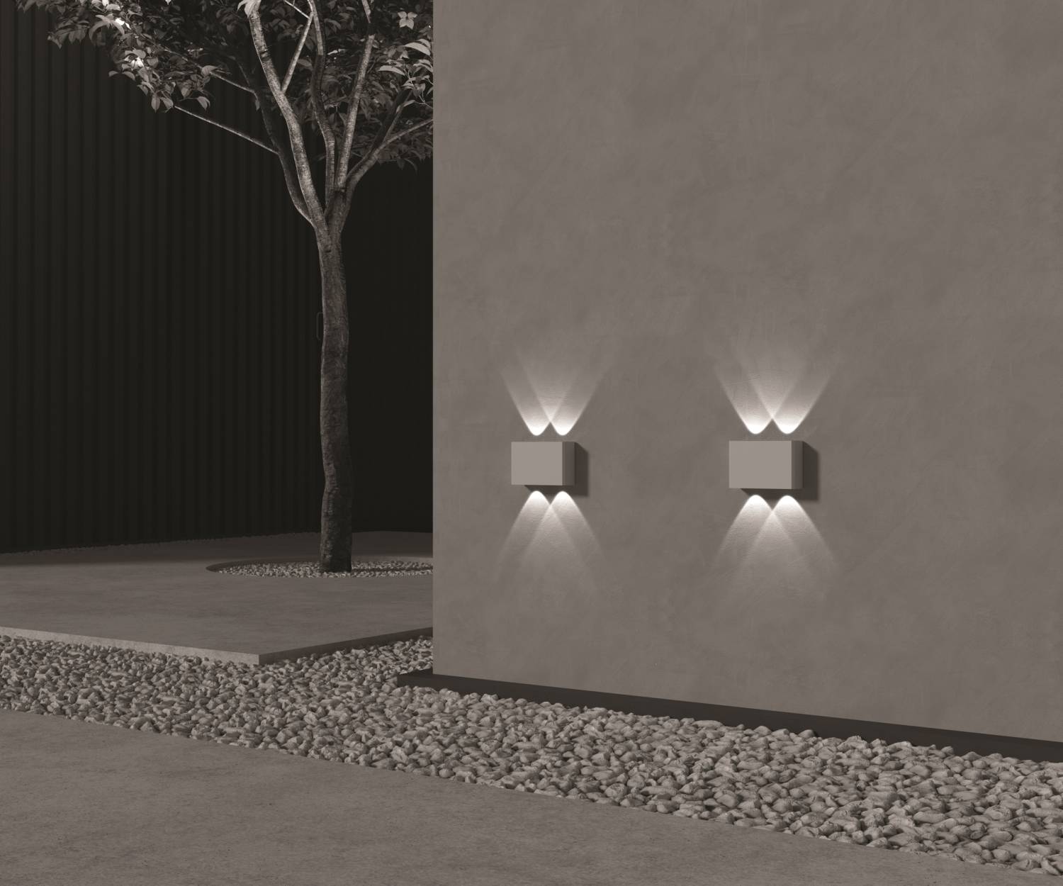 Уличный настенный светильник Maytoni Show O433WL-L4W3K