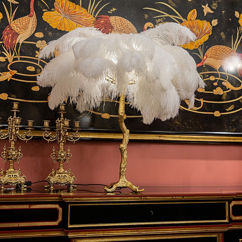 Настольная лампа L'Arte Luce Luxury Feather Lamp L03431.02