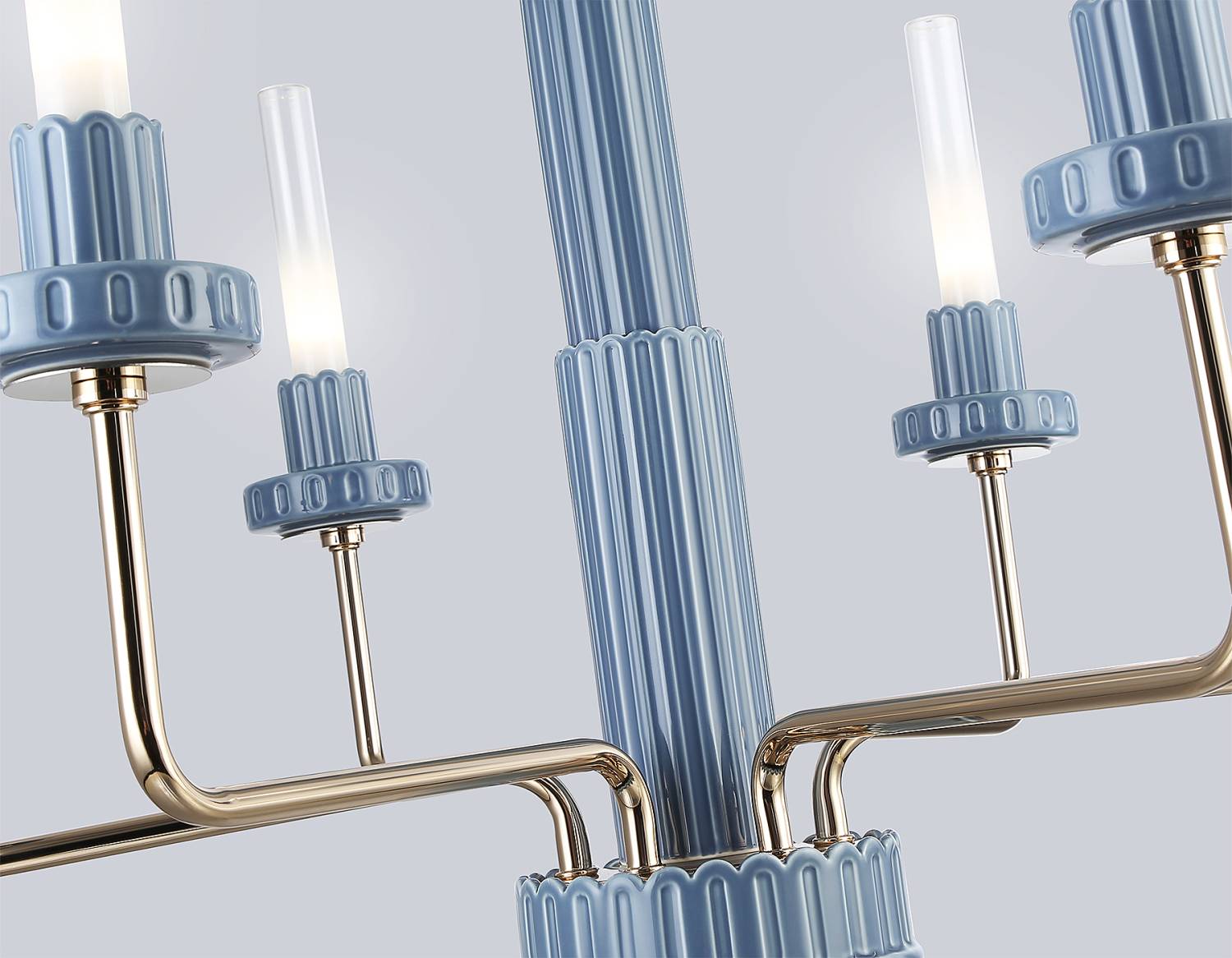 Люстра на штанге Ambrella Ceramo Modern LH53124