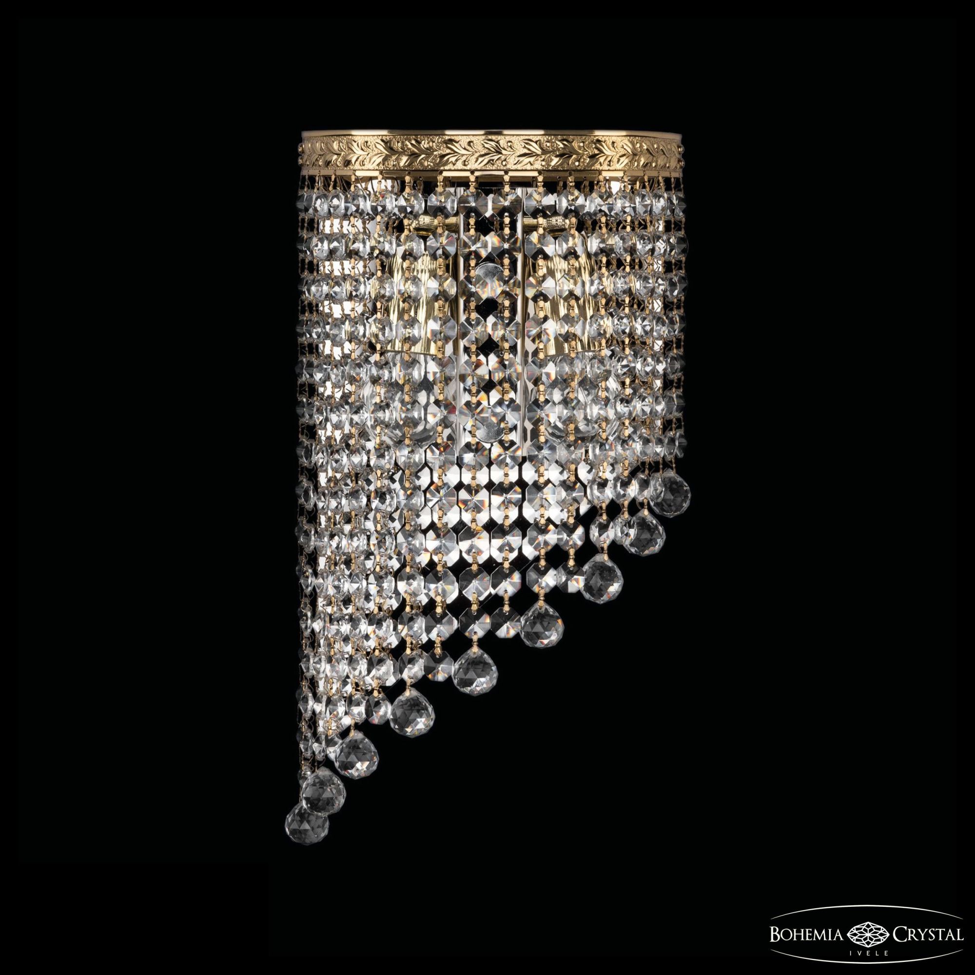 Настенное бра Bohemia 8340 83401BL/18IV-34 G Balls