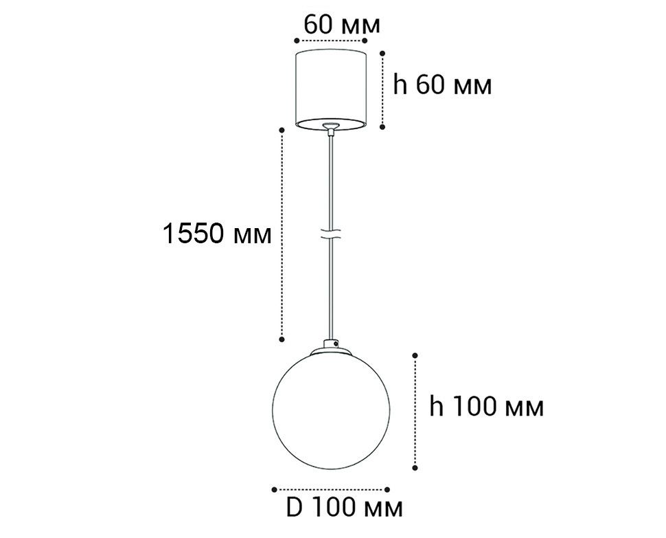 Светильник подвесной Italline IT08-8025 black 3000K