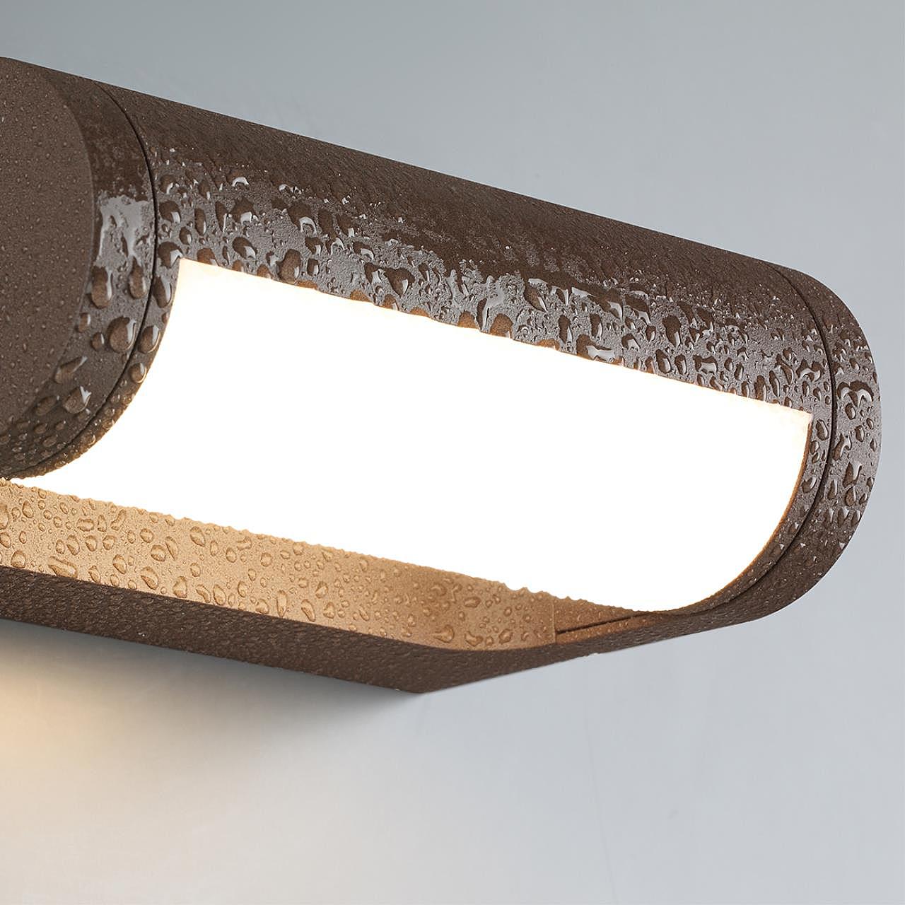 Уличный настенный светильник Odeon Light Twinset 7118/12WL