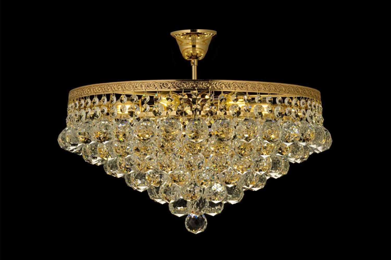 Потолочная хрустальная люстра Arti Lampadari Castellana Castellana E 1.3.46.501 G