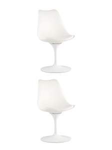 Комплект стульев Stool Group Tulip Y1585 white X2
