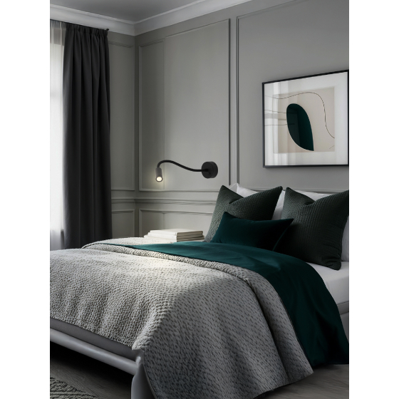 Настенный светильник ЭРА Настенная подсветка WL 33 BK