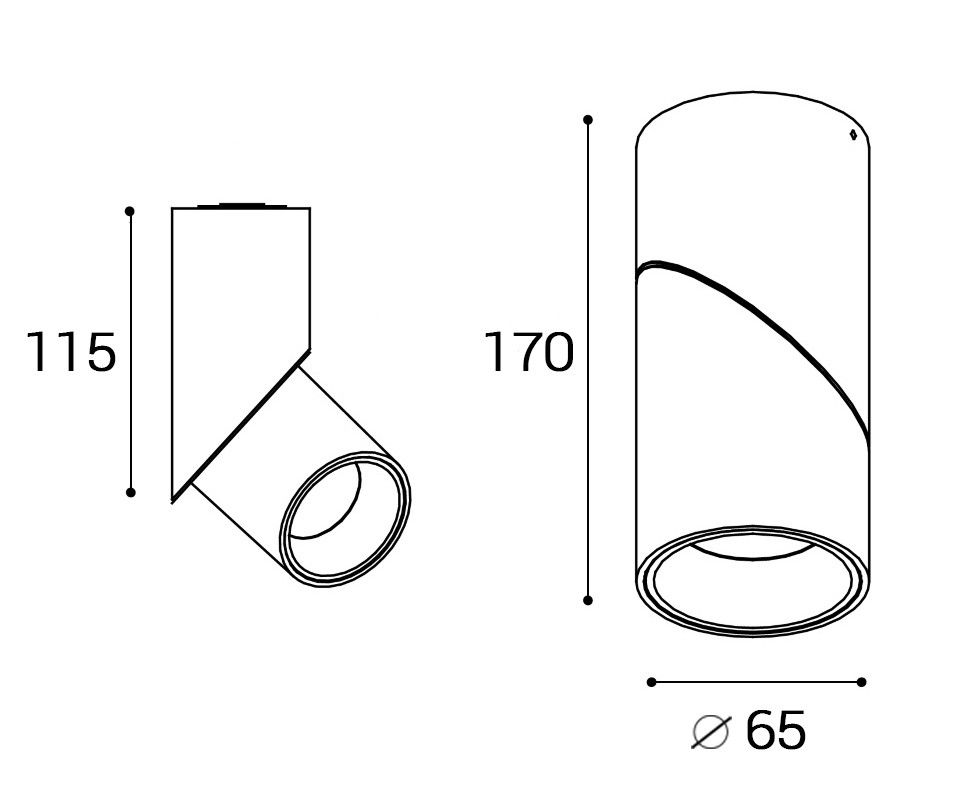 Накладной светильник Italline IT02-022 white 3000K
