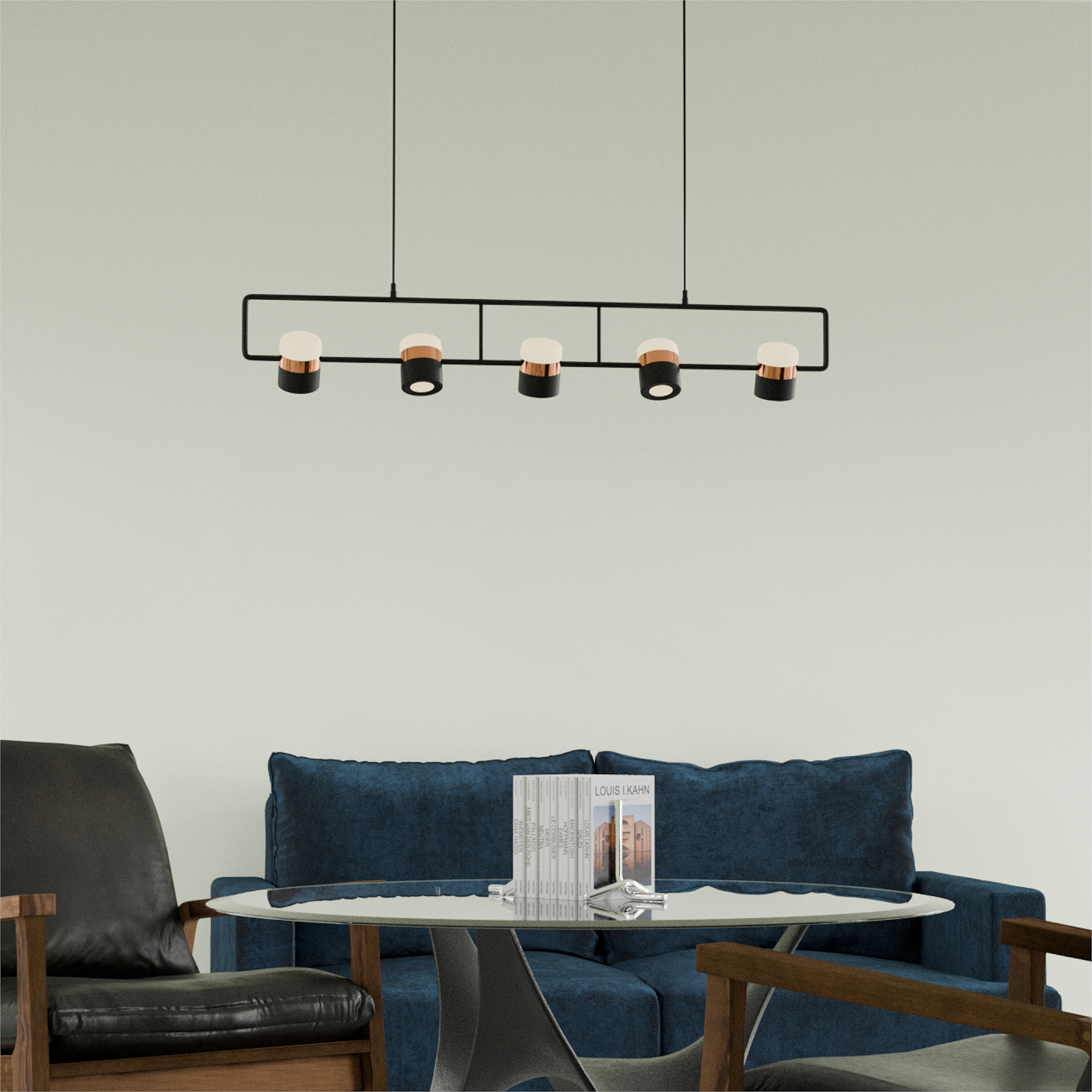 Светильник подвесной LIGHTERA Rudolf LE114L-5B SMART