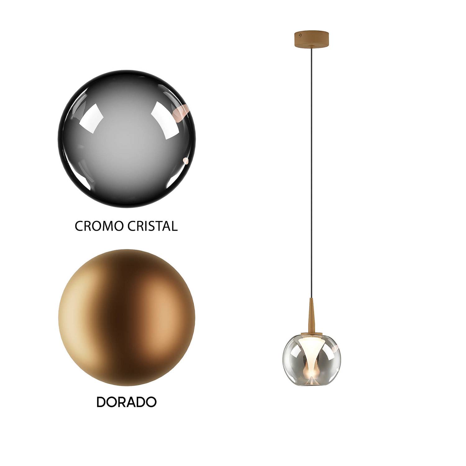 Светильник подвесной Mantra Andromeda 9076