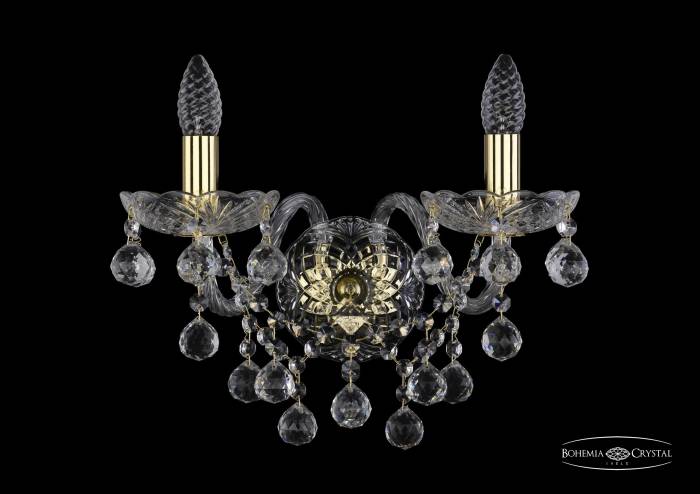 Настенное бра Bohemia 1409 1409B/2/160/XL/G